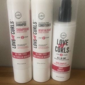 LUS Curly 3 Step System